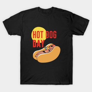 Hot Dog Day - Bikini T-Shirt